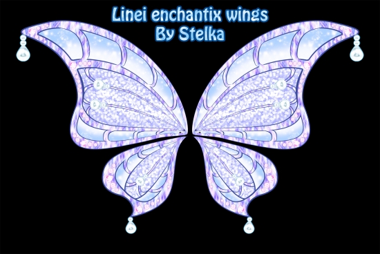 Крылья энчантикс Лины 3 версия