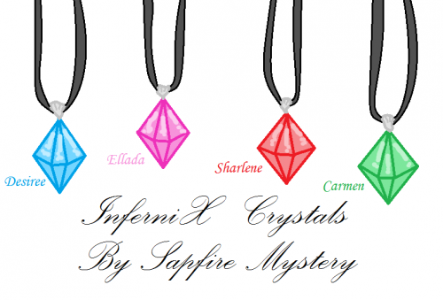 Кристаллы инферникса.