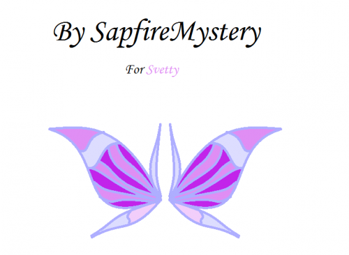 Фанарт крыльев и аксессуаров в стиле Винкс 319