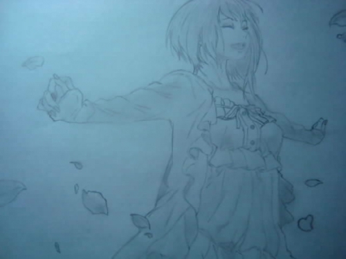 Рисунки в стиле аниме 395