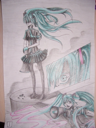 Miku Love is War комикс стр.1