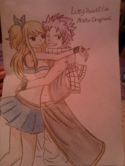 Люси и Нацу