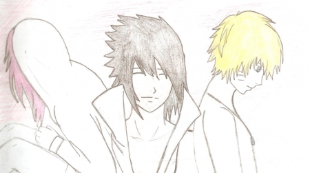 Сакура,Саске,Наруто