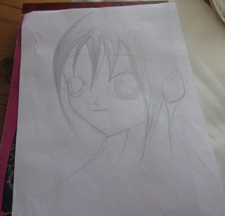 Рисунки в стиле аниме 198