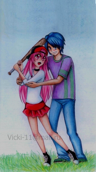 Юи и Хината