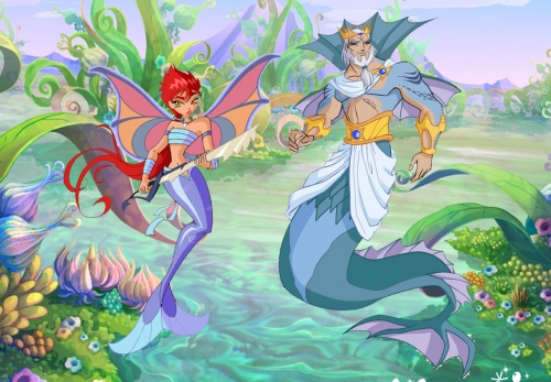 Тресса и король Нептун