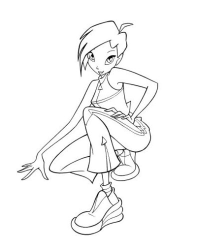 Раскраска Текна