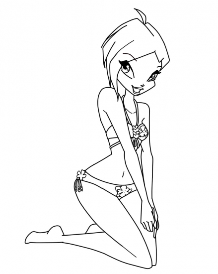 Текна раскраска картинки Fantazyme