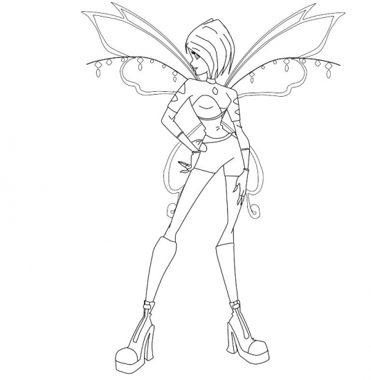 Раскраска Текны