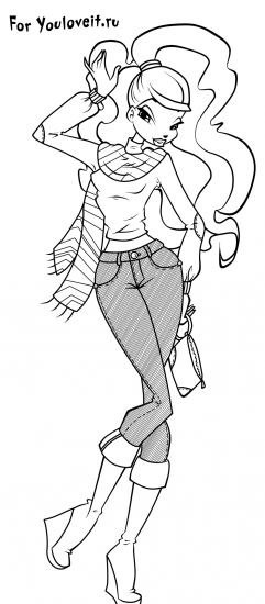 Лейла новый наряд