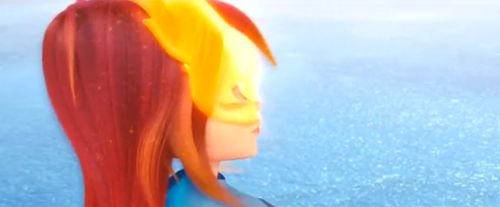 Блум надела маску