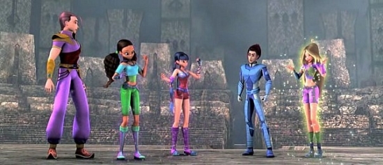 Набу,Лейла,Муза,Ривен и Флора