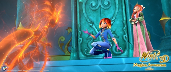Блум, Дафна и Марион кадр из фильма Винкс 3d Волшебное приключение / Winx 3d Magic Adventure