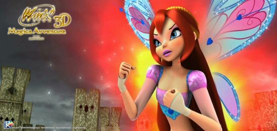 Новый качетвенный скриншот из фильма Winx 3d Magic Adventure