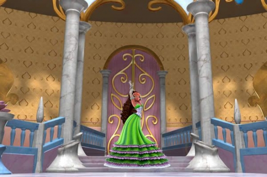 Лейла в бальном платье 2го фильма Winx Club 3d.Волшебное приключение