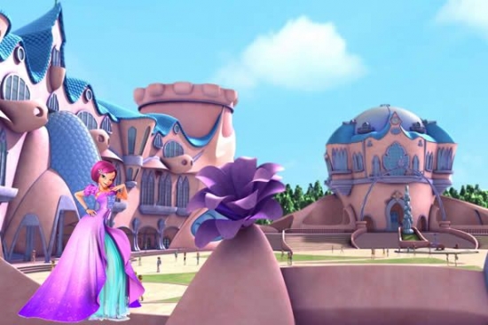 Текна в бальном платье 2го фильма Winx Club 3d.Волшебное приключение