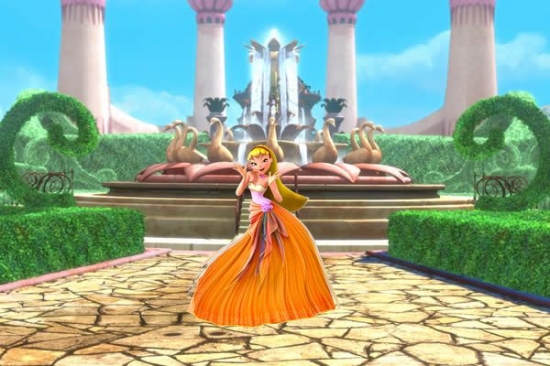 Стелла в бальном платье 2го фильма Winx Club 3d.Волшебное приключение