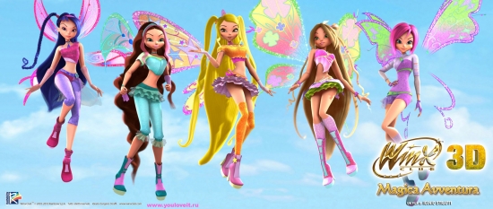 Новый фильм о Винкс Winx Club 3D Magical Adventure, Винкс беливикс!