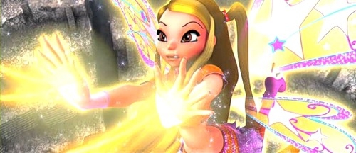 Стелла, скриншот из Волшебного Приключения Винкс