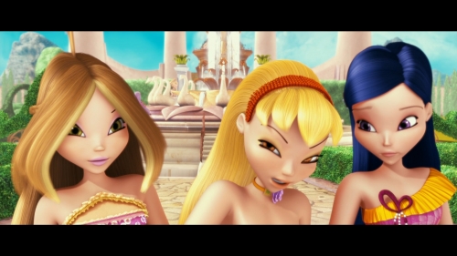 WINX CLUB 3D Стелла, Флора, Муза
