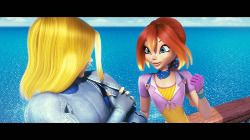 WINX CLUB 3D Блум и Скай разговаривают