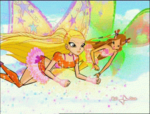 анимашка Стелла и Флора