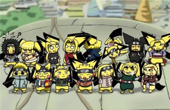 покемончики Нарутовцы