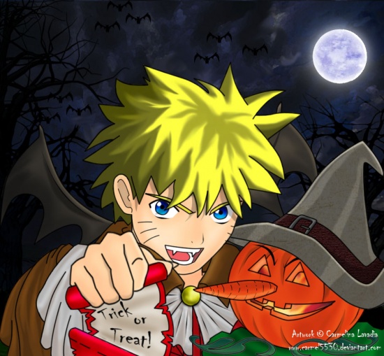Счастливого Хэллоуина от Наруто