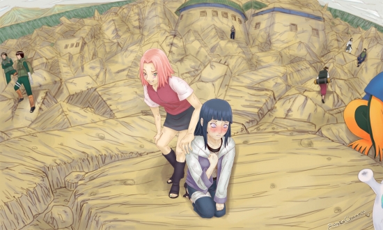 Сакура и Хината