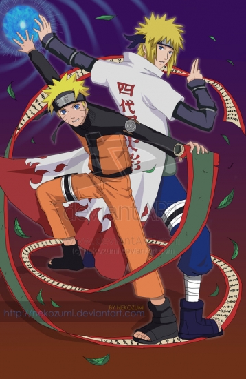 Минато и Наруто:разенган