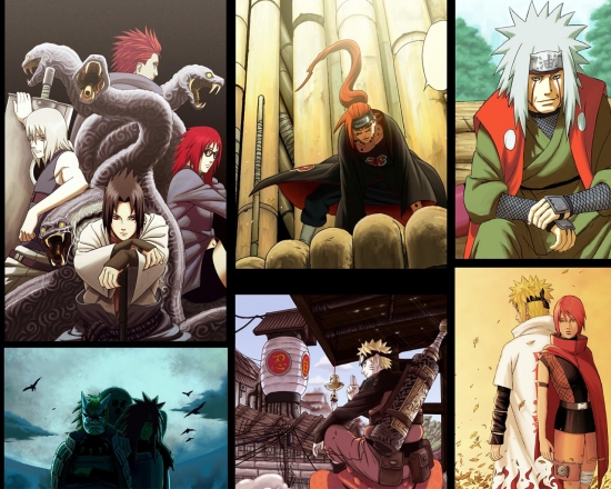 Обои кадры из манги Наруто