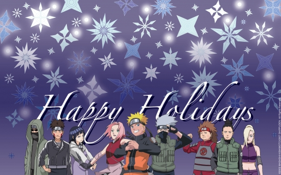 Широкоформатные обои Нарутовцы