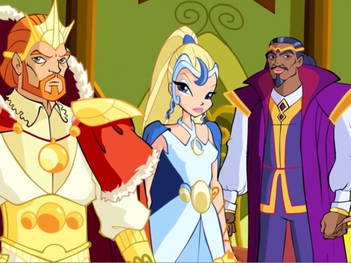 Король Радиус, Луна и отец Лейлы