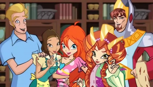 Блум и родители.Картинки Винкс (Winx) 463