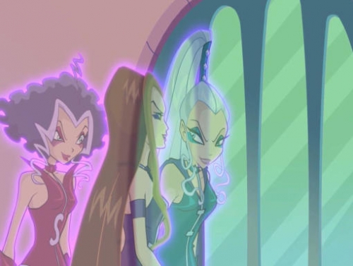 Трикс.Кадр из пятой серии пятого сезона Винкс