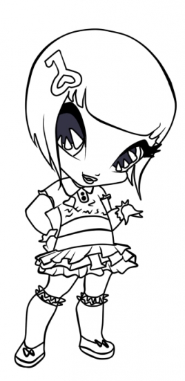 Локкет раскраска