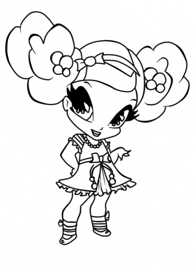 Карамель раскраска