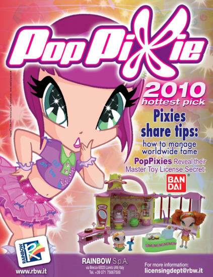 ПопПикси/Poppixie промоплакат игрушек