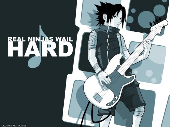 Sasuke rocks