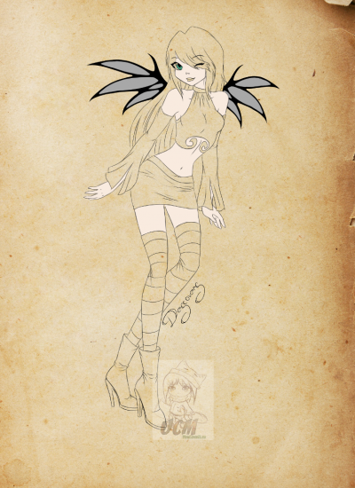 Концепт арт.Winx in W.I.T.C.H.