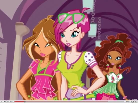 флора,текна и лейла