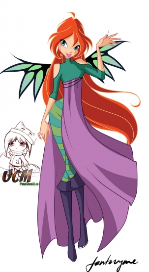 Winx in W.I.T.C.H. Блум