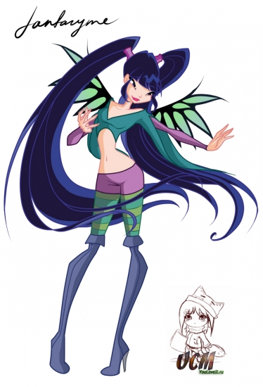 Winx in W.I.T.C.H. Муза