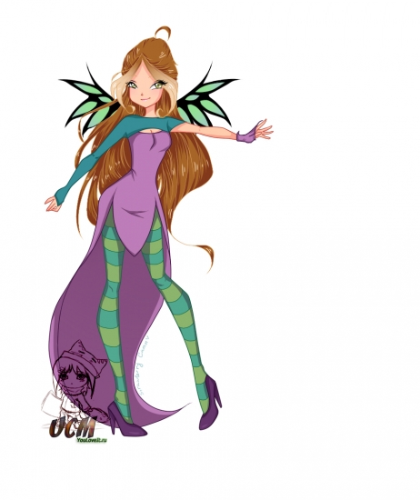 Winx in W.I.T.C.H. Flora