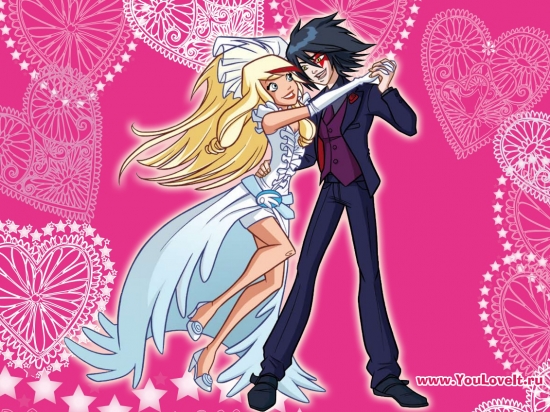 Сульфус и Раф в свадебных нарядах, обои на рабочий стол