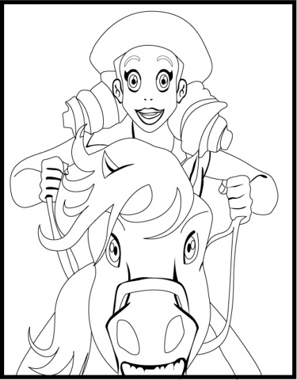 Ури раскраска