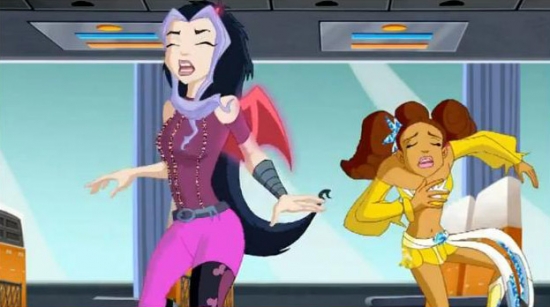 Кабирия и Ури бегут