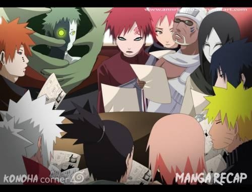 Нарутовцы читают Мангу