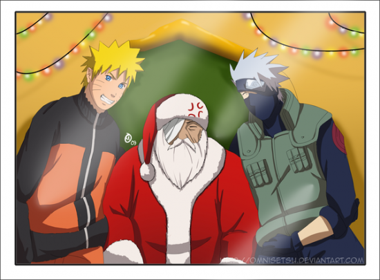 Новый год, а Данзо Санта Клаус? ^^