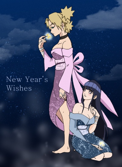 Новогодние желания Темари и Хинаты